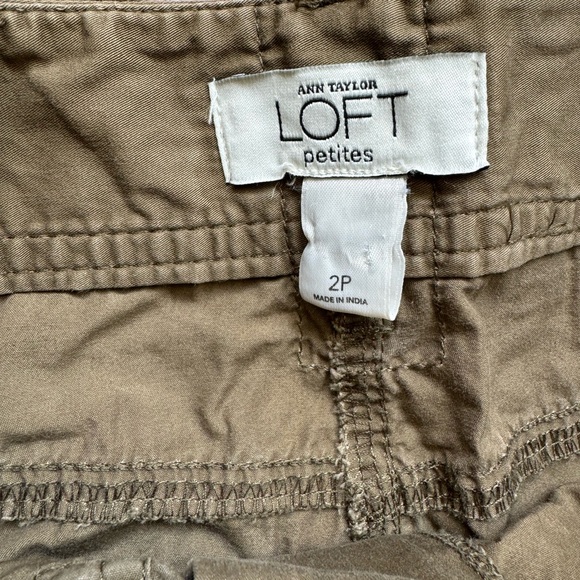 2P LOFT Army Green Cargo Pants - Picture 2 of 3